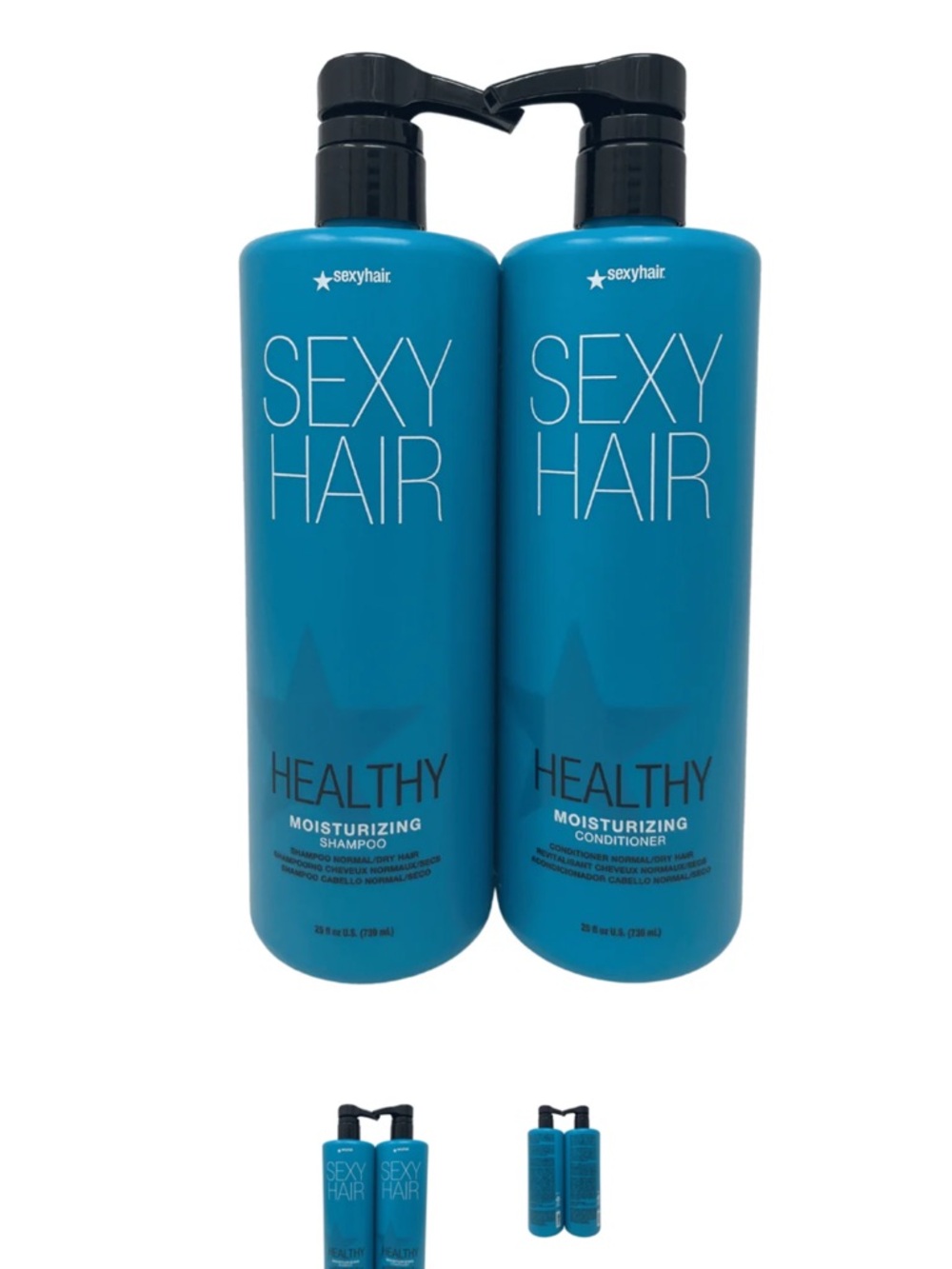 SexyHair Healthy Moisturizing Shampoo & Conditioner Duo - 1L each